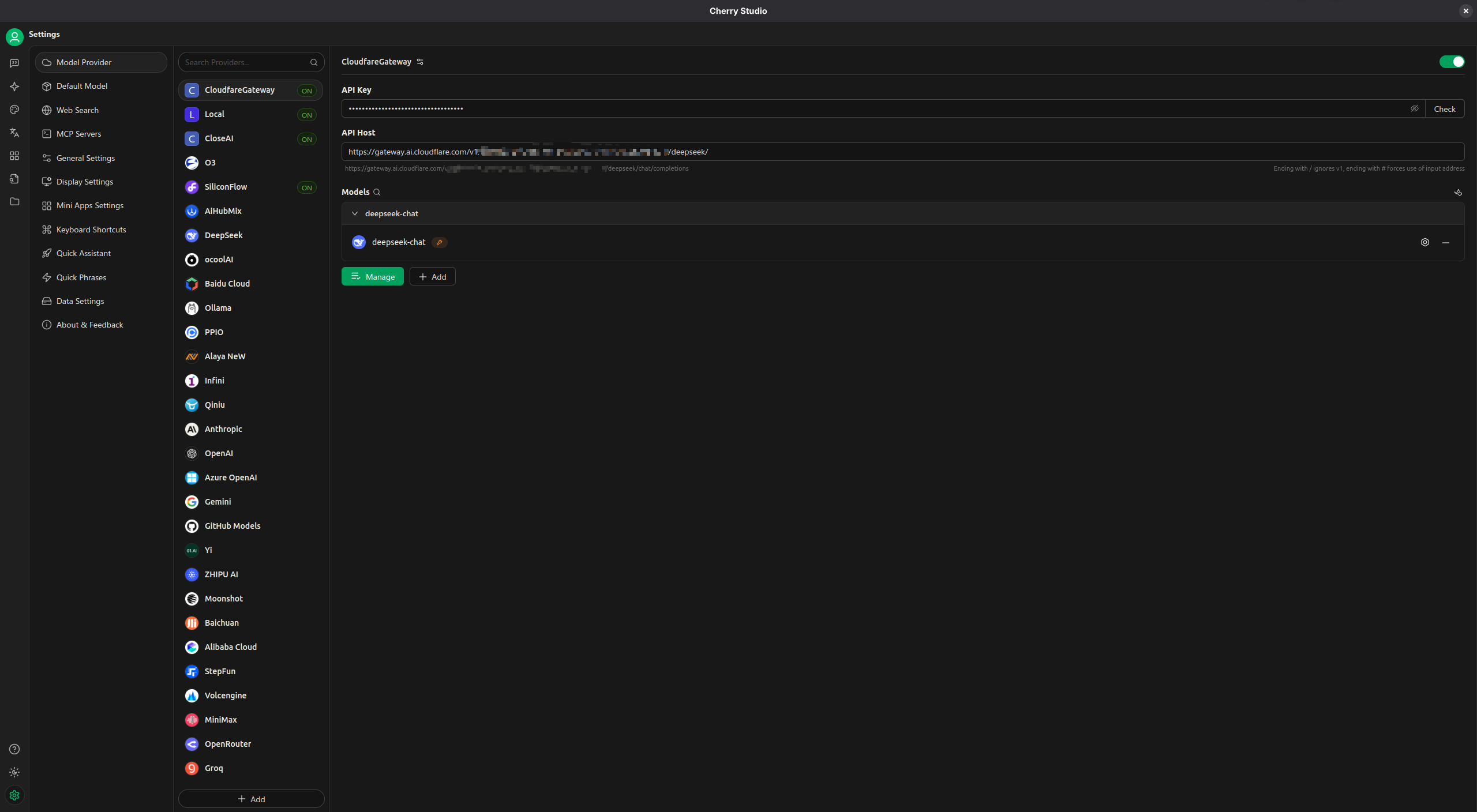 Cloudflare 提供的 API Endpoint 中转地址